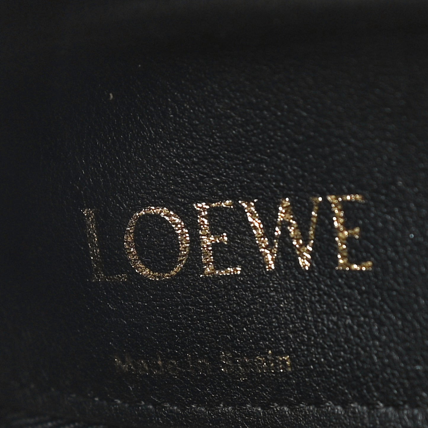 Jacquard Anagram Calfskin Amazona 19 Black Navy
