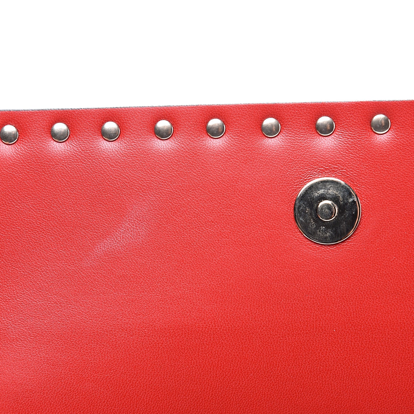 Nappa Rockstud Wristlet Clutch Cipria