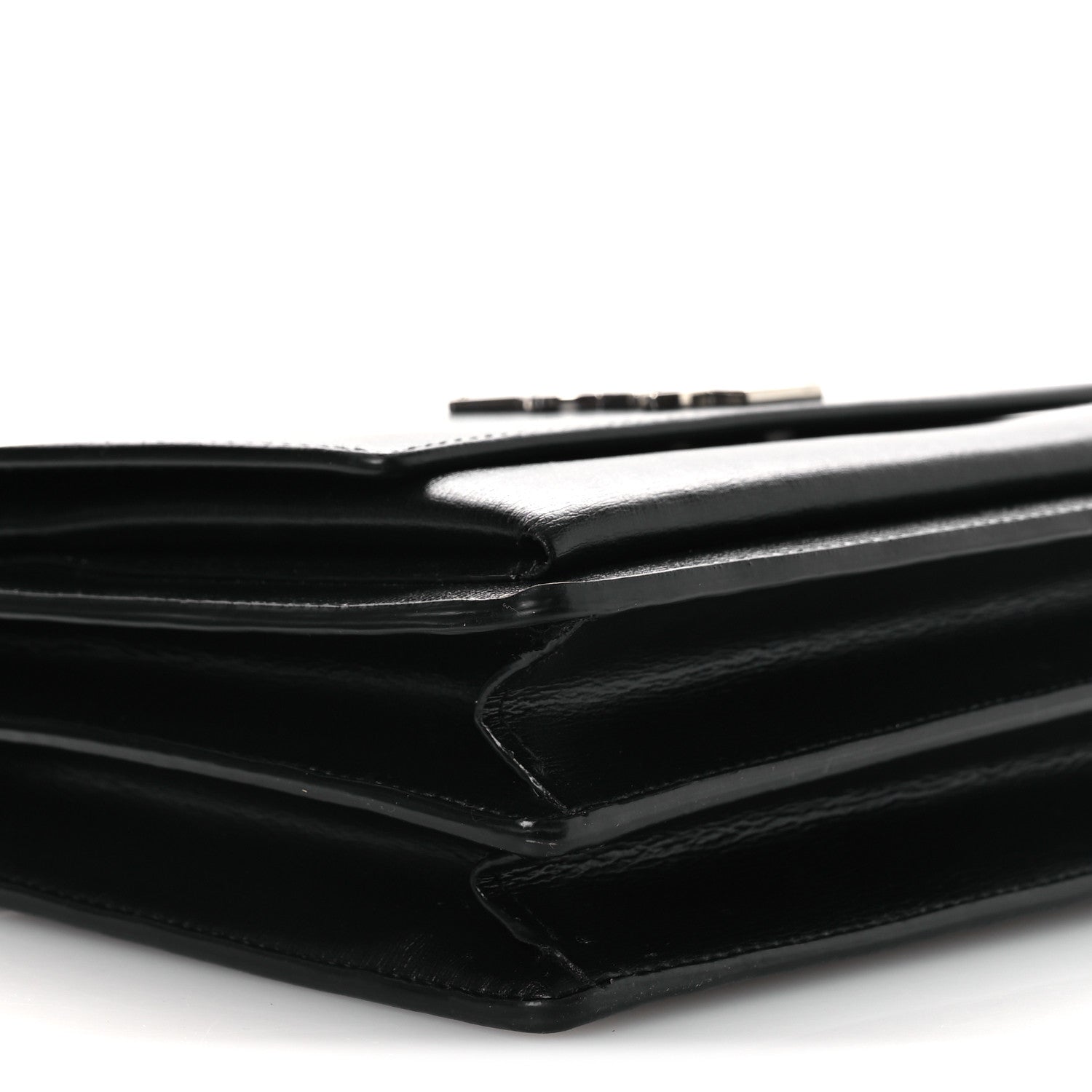 Saint Laurent Calfskin Medium Monogram Sunset Black Sunset Black 9 of 11