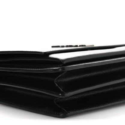 Saint Laurent Calfskin Medium Monogram Sunset Black Sunset Black 9 of 11