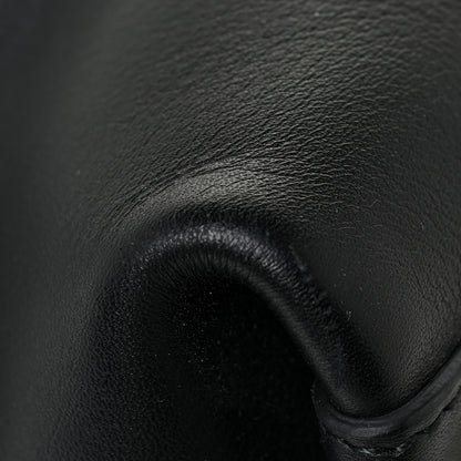 Salvatore Ferragamo Calfskin Large Sookie Satchel Black 11 of 17