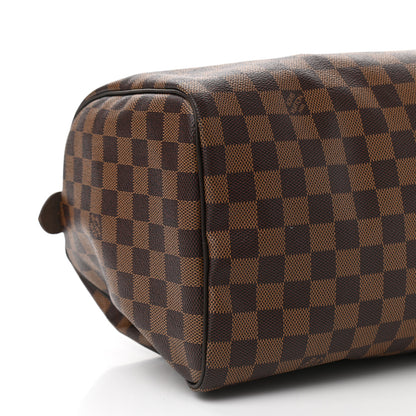 Louis Vuitton Damier Ebene Speedy 30 9 of 10