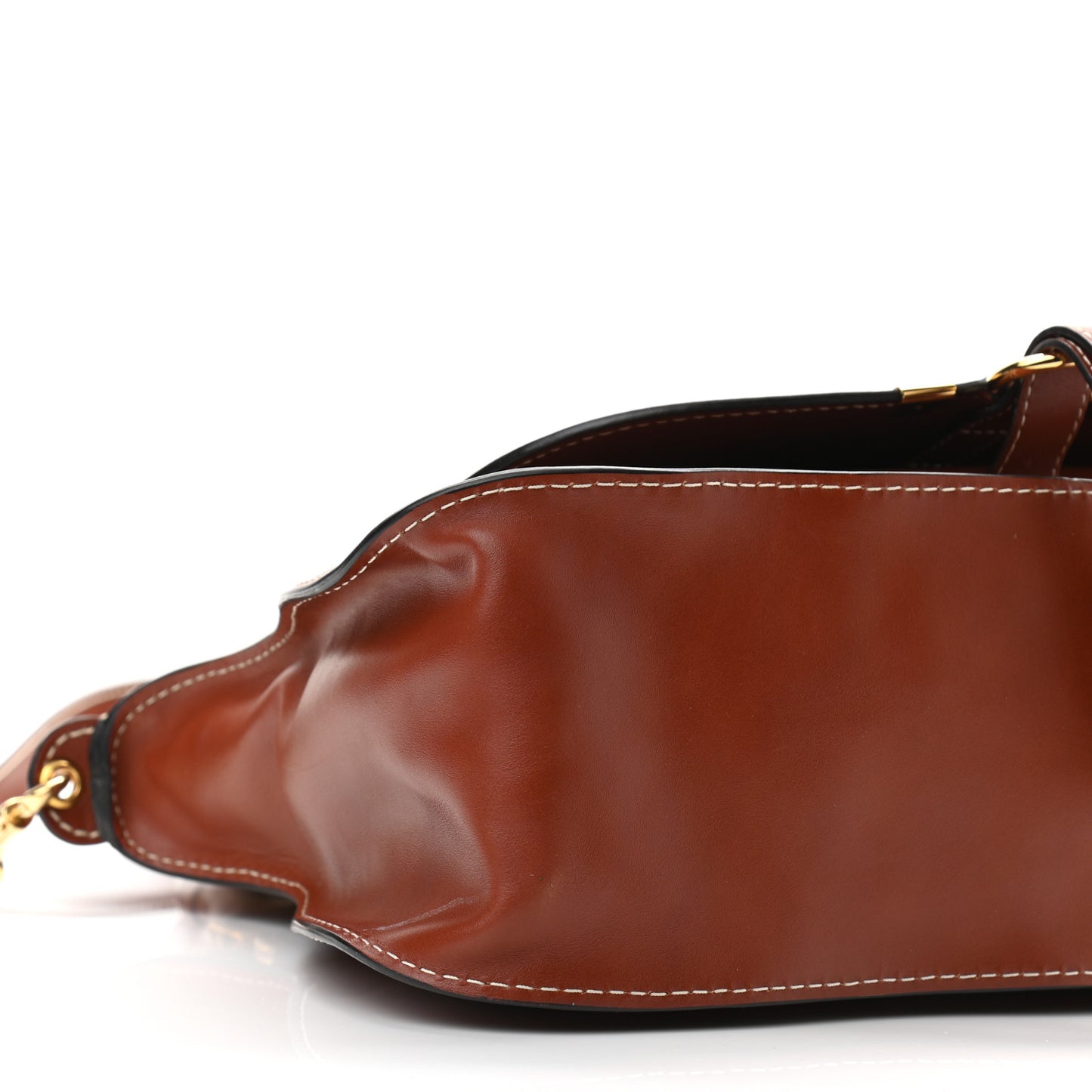 Calfskin Medium Marcie Satchel Brown