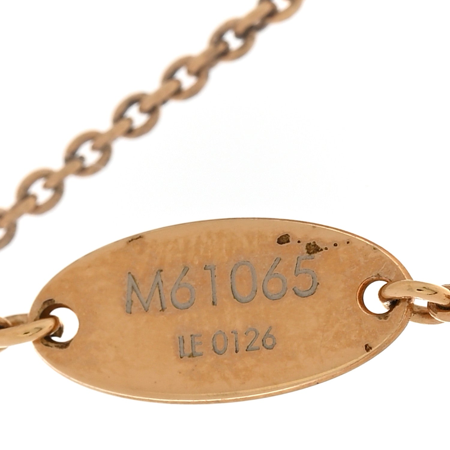 Louis Vuitton LV And Me Letter J Necklace Gold 6 of 7