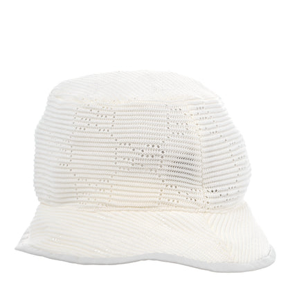 Gucci Cotton Crochet GG Monogram Bucket Hat M Moon Ivory 4 of 8