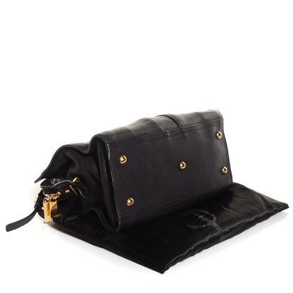 Saint Laurent Sheepskin Small Cabas ChYc Black 4 of 8