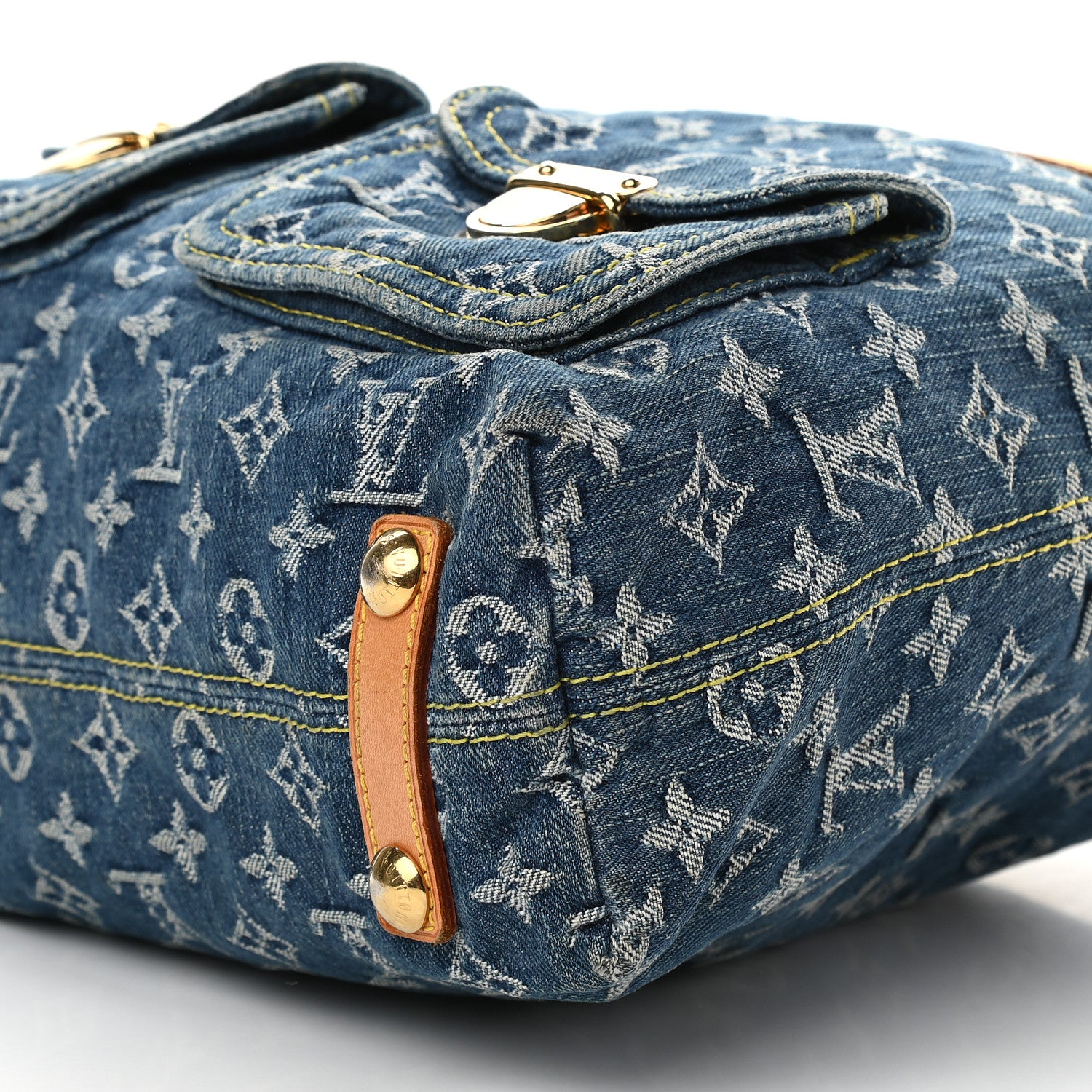 Louis Vuitton Denim Baggy GM Blue 8 of 12
