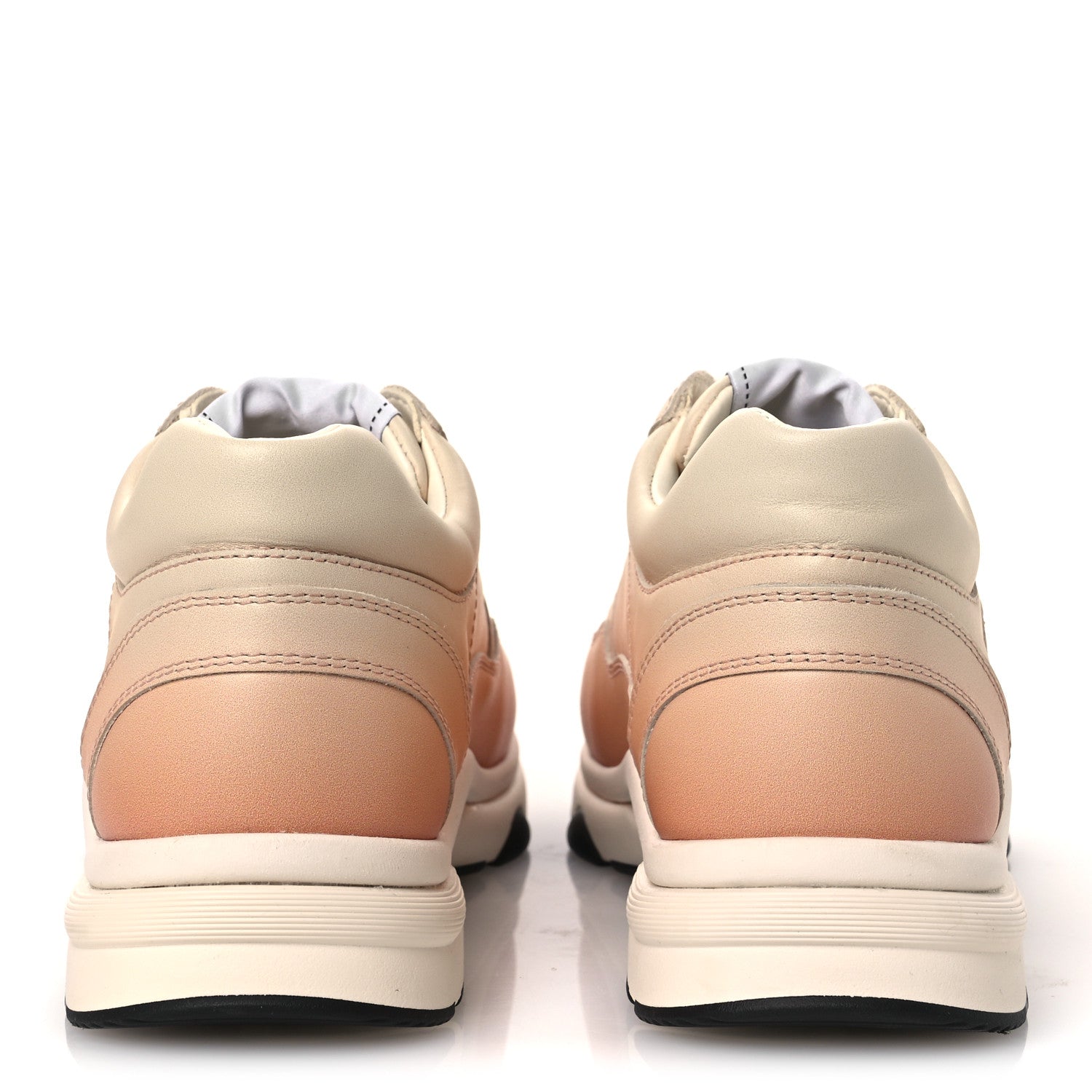 Chanel Gradiant Calfskin CC Womens Sneakers 37 Light Orange 6 of 11
