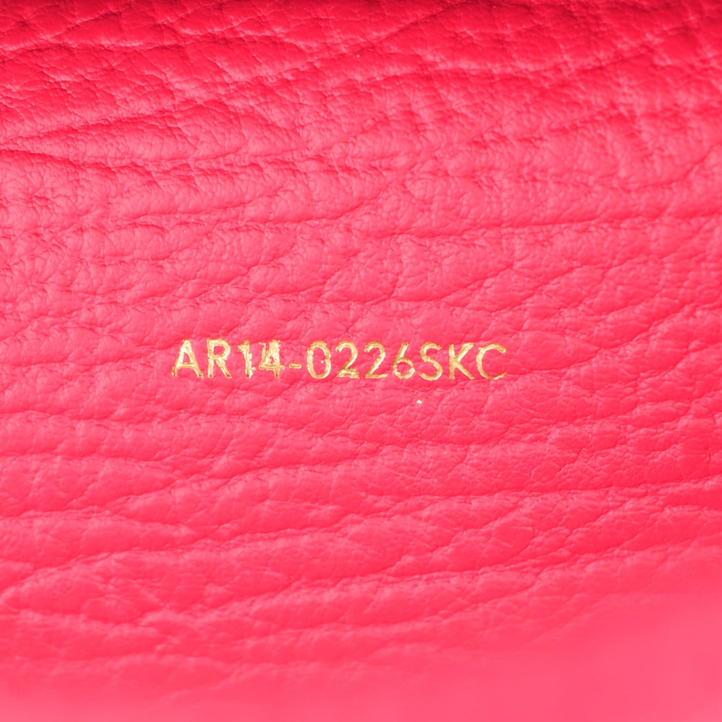 3.1 Textured Calfskin Mini Pashli Satchel Raspberry