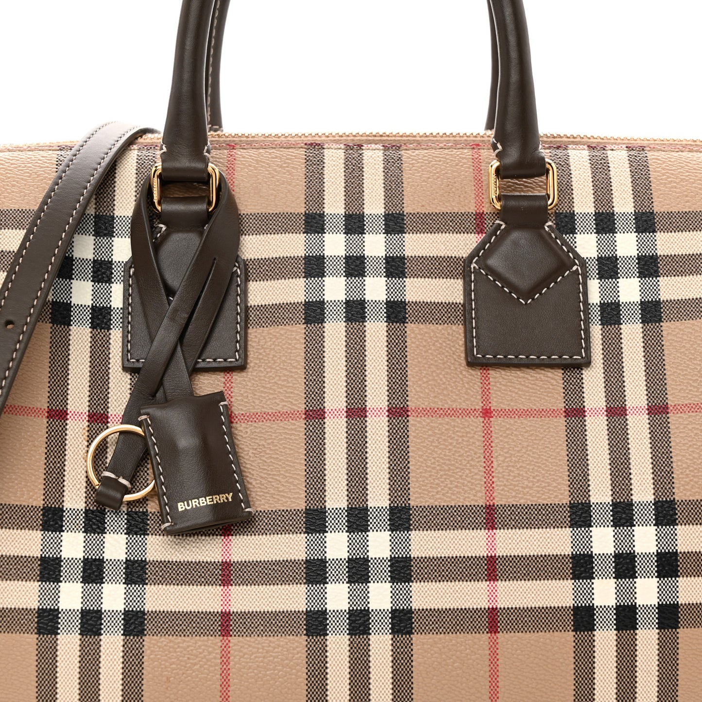 Horseferry Check Medium Bowling Bag Military