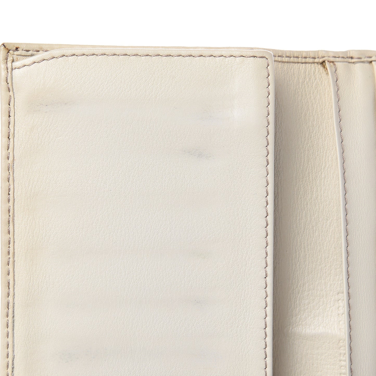 Monogram New Britt Continental Snap Wallet Off White