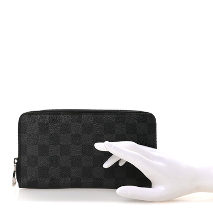Louis Vuitton Damier Graphite Zippy Organizer Wallet 2 of 9