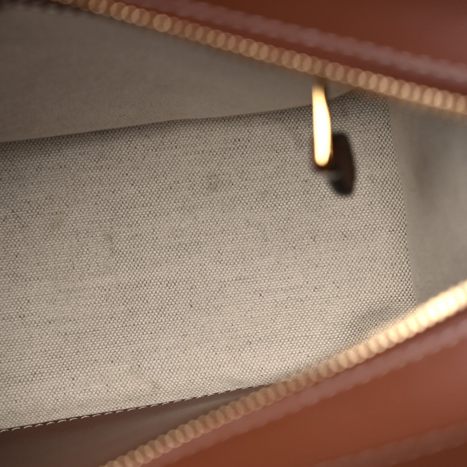 Burberry Canvas Smooth Calfskin Two Tone Small Pocket Bag Natural Malt Brown 13 of 16