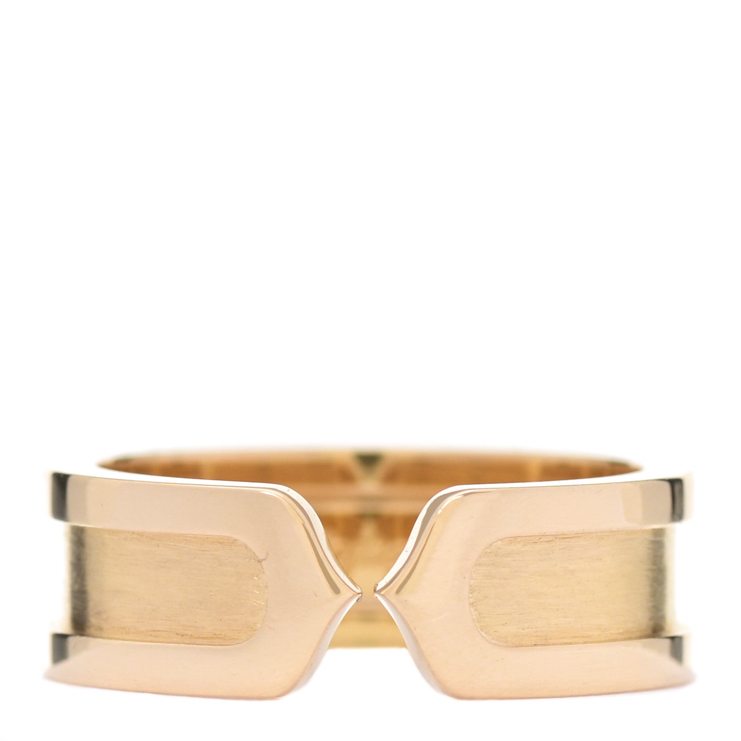 Cartier 18K Yellow Gold 6.5mm C De Cartier Ring 52 6 1 of 6