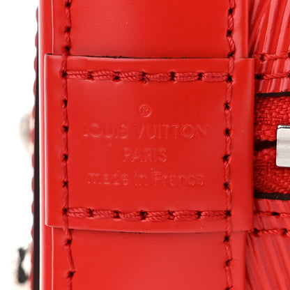 Louis Vuitton Epi Alma BB Coquelicot 6 of 10