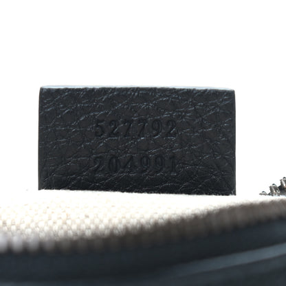 Gucci Grained Calfskin Small Logo Belt Bag Black 6 of 8
