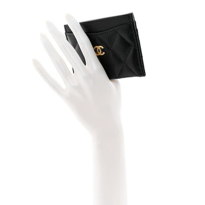 Chanel Caviar Quilted Card Holder Black 2 of 8