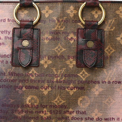 Louis Vuitton Monogram Karung Graduate Jokes Bag 7 of 9