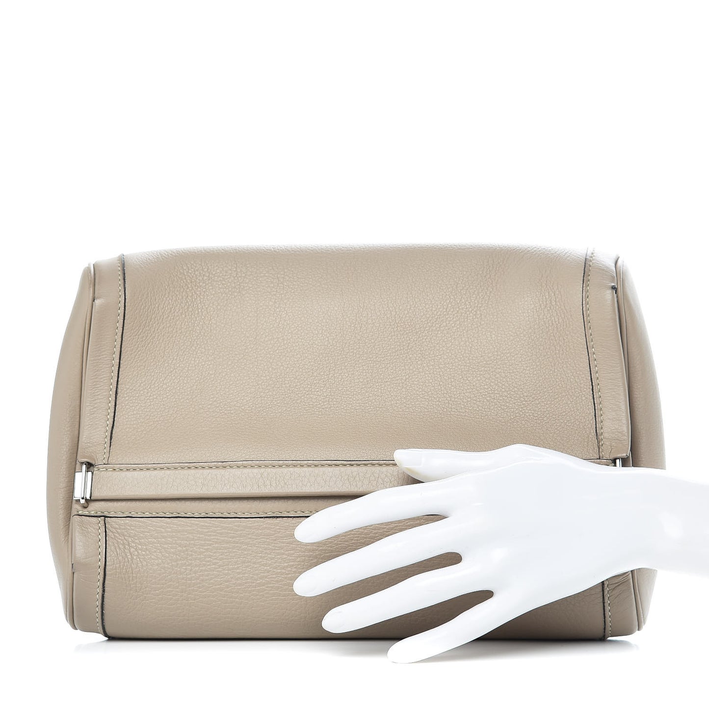 Taurillon Clemence Equi Clutch Gris Tourterelle