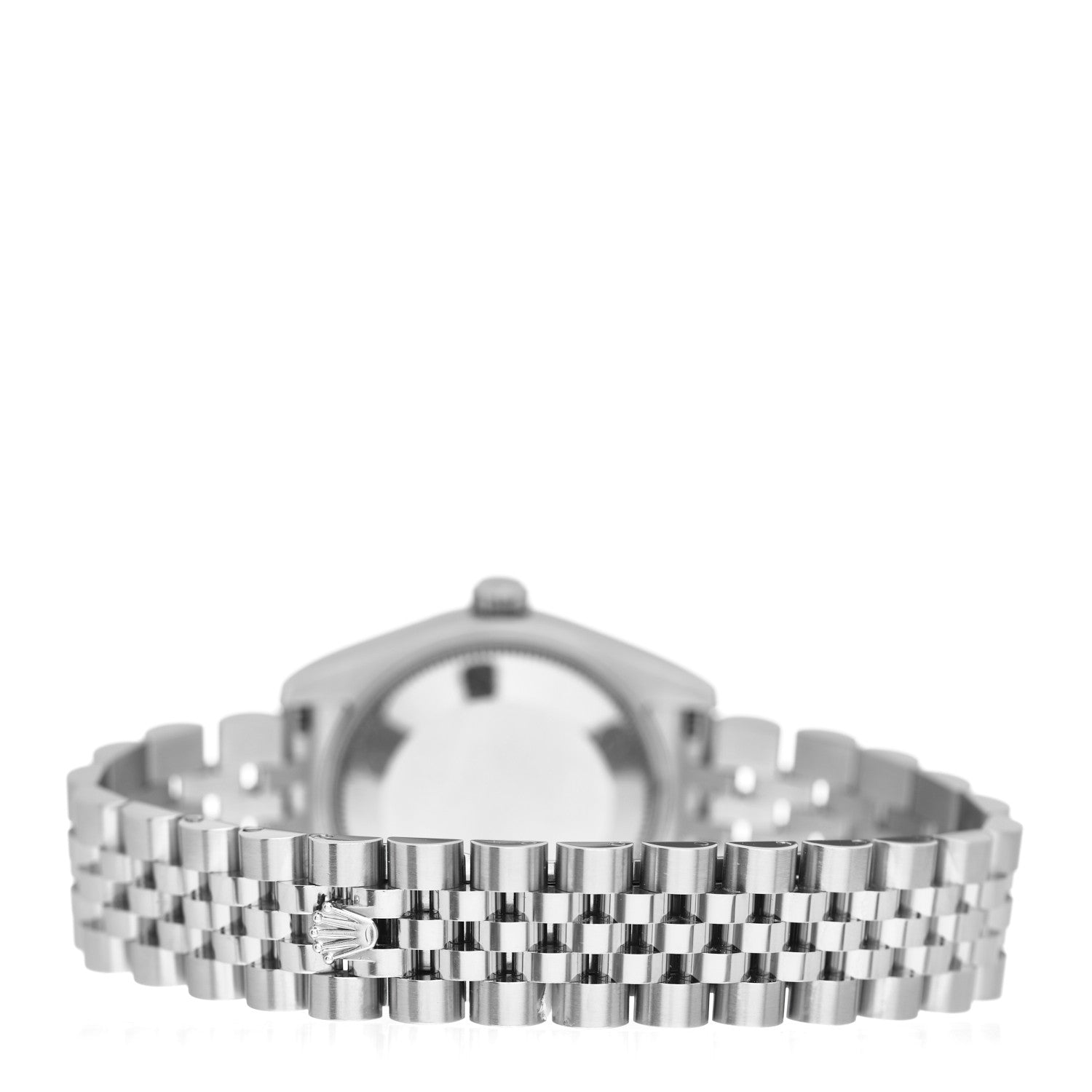 Rolex Stainless Steel 18K White Gold Diamond Mother of Pearl 31mm Oyster Perpetual Datejust Watch Roman 178274 3 of 5