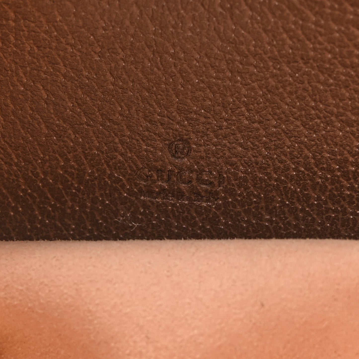 GG Supreme Monogram Textured Calfskin Web Mini Ophidia Half Moon Hobo Beige Ebony New Acero