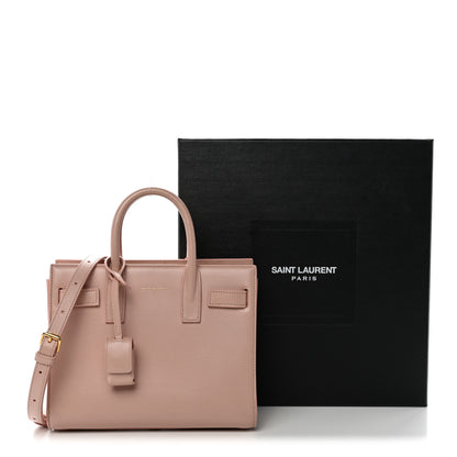Saint Laurent Calfskin Nano Sac De Jour Pale Pink 11 of 11