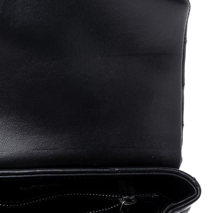 Saint Laurent Calfskin Y Quilted Monogram Toy Loulou Crossbody Bag Black 11 of 16