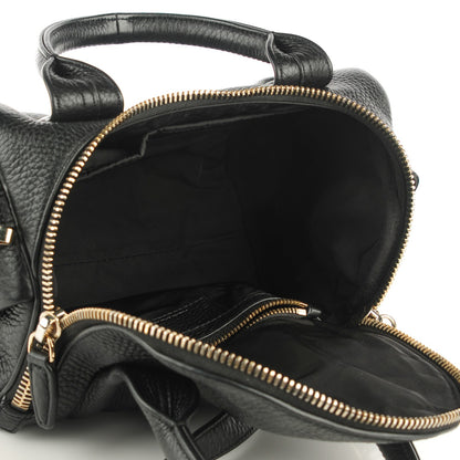 Alexander Wang Pebbled Lambskin Rockie Black Pale Gold Hardware 5 of 7