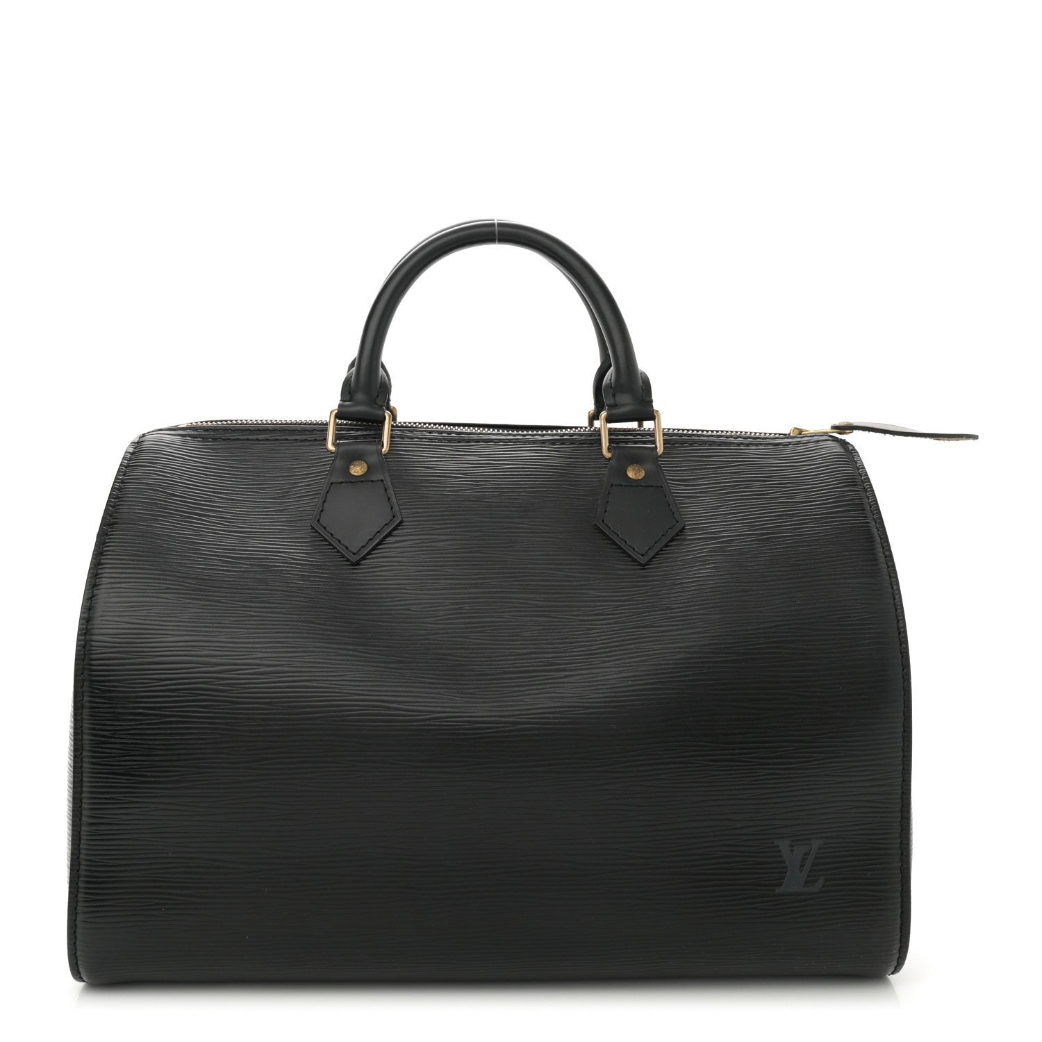 Louis Vuitton Epi Speedy 30 Black 1 of 12