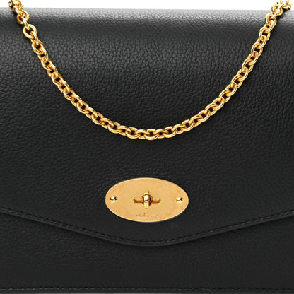 Mulberry Small Classic Grain Calfskin Medium Darley Black 7 of 10