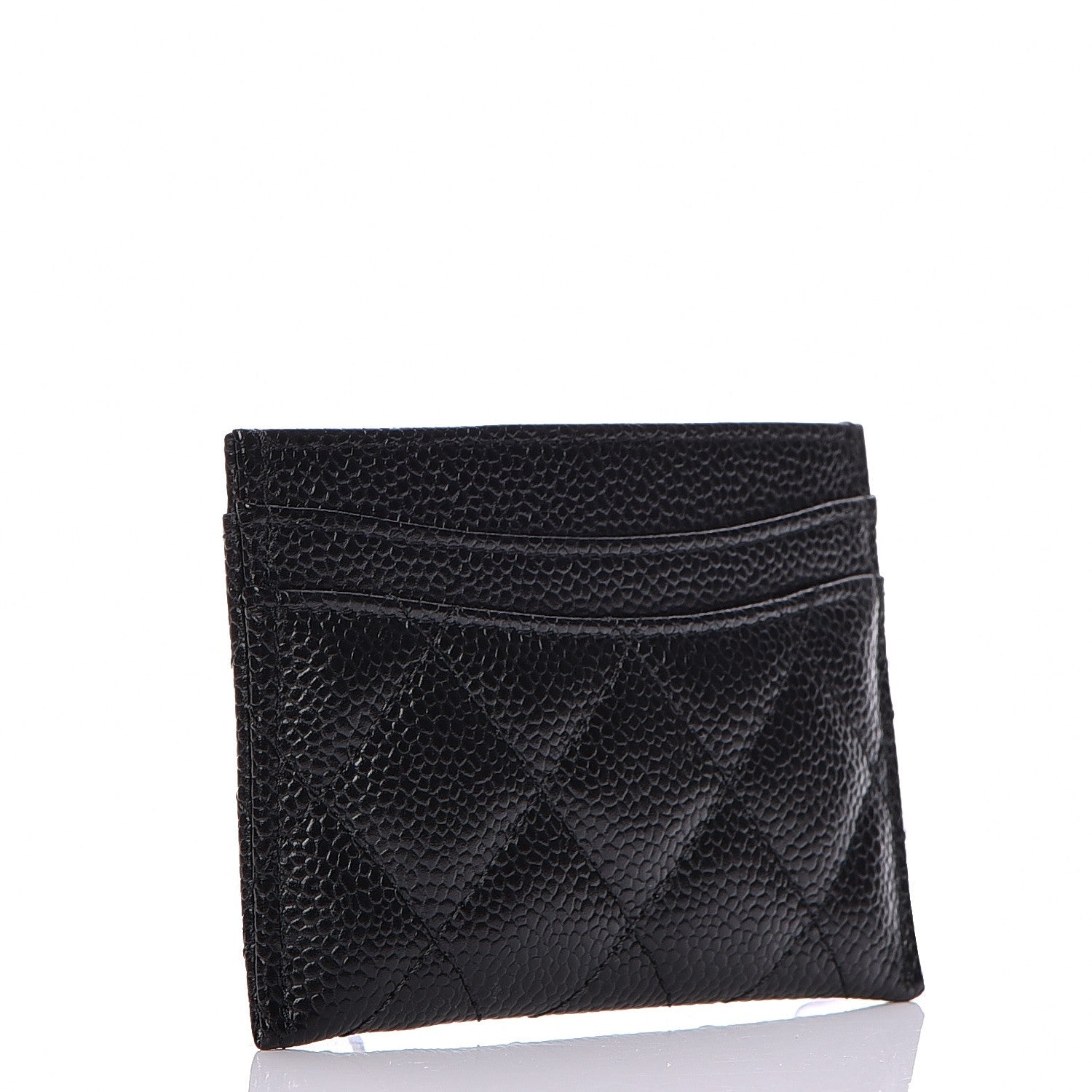 Chanel Caviar Quilted Card Holder Black 3 of 7