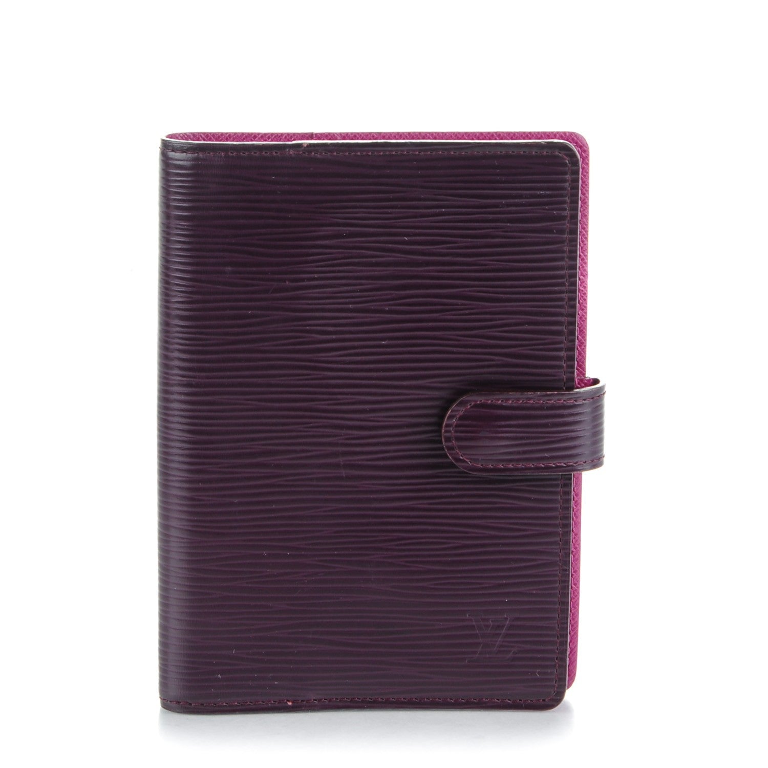 Louis Vuitton Epi Small Ring Agenda Cover Cassis 1 of 9