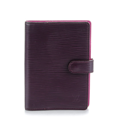 Louis Vuitton Epi Small Ring Agenda Cover Cassis 1 of 9