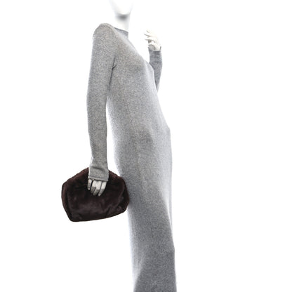 Alexander Wang Faux Fur Small Scrunchie Bag Cola 2 of 11