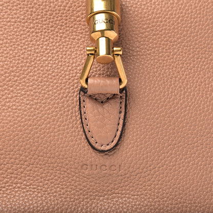 Gucci Soft Grained Calfskin Small Jackie Bucket Bag Camelia 13 of 13