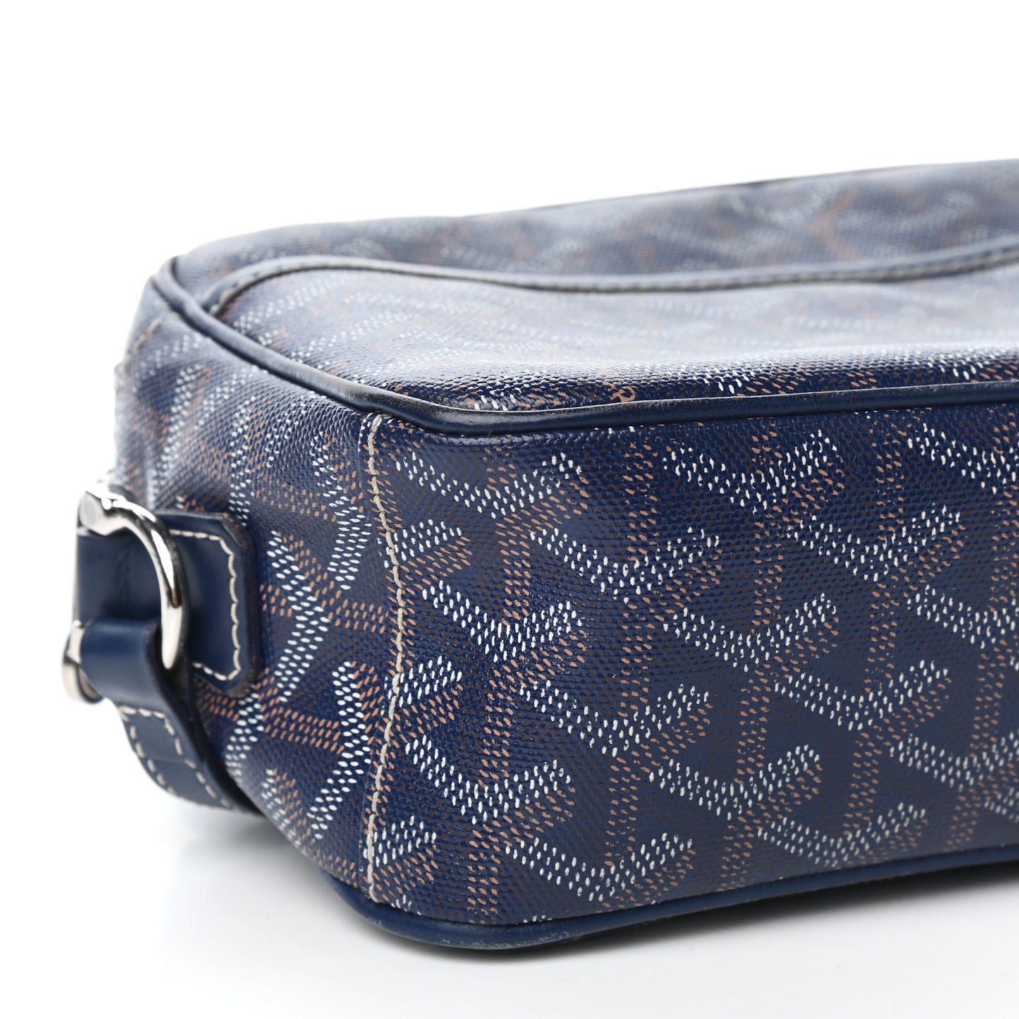 Goyardine Sac Cap Vert Bag Navy Blue