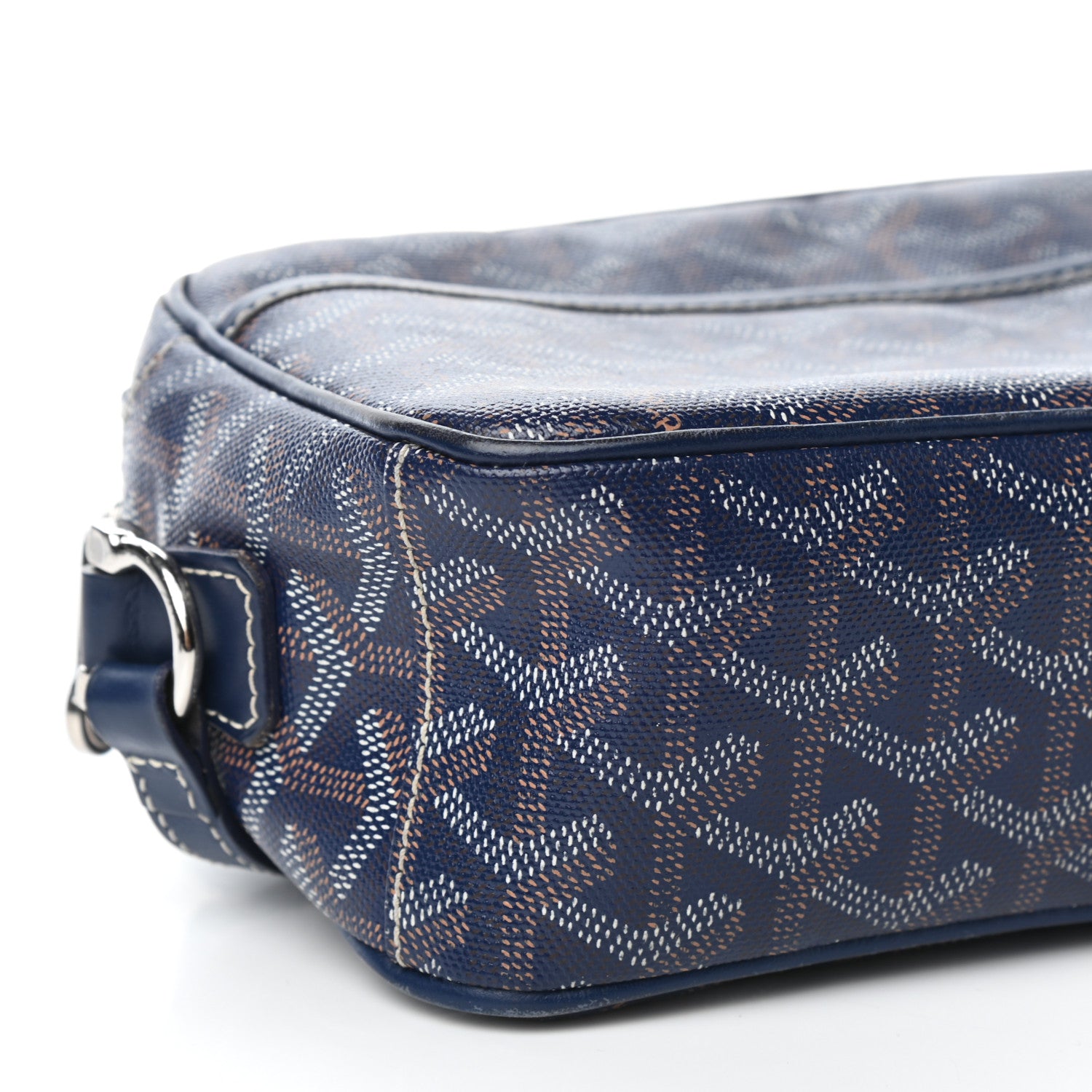 Goyard Goyardine Sac Cap Vert Bag Navy Blue 6 of 8