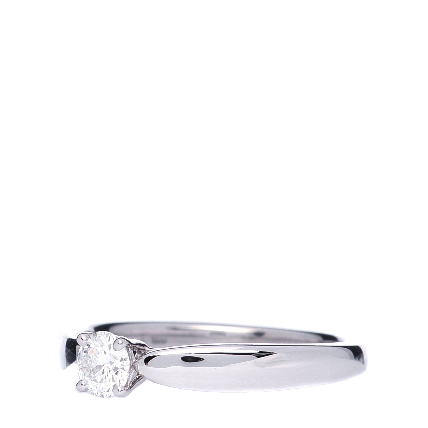 Tiffany Platinum Diamond .21ct Harmony Solitaire Engagement Ring 48 4.5 4 of 6