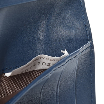 Bottega Veneta Intrecciato VN Card Case Blue 7 of 8