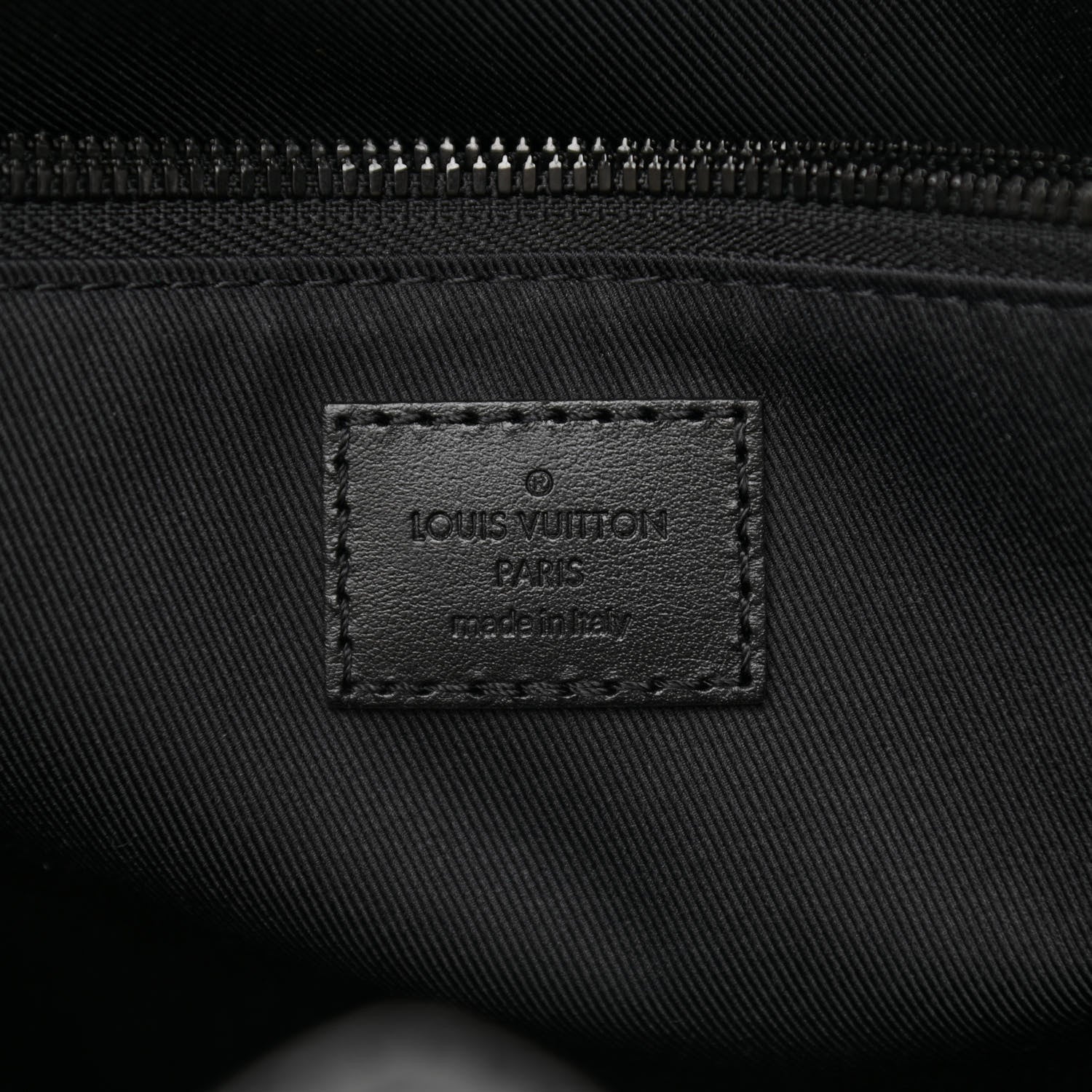Louis Vuitton Monogram Eclipse Saumur Tote Black 6 of 9
