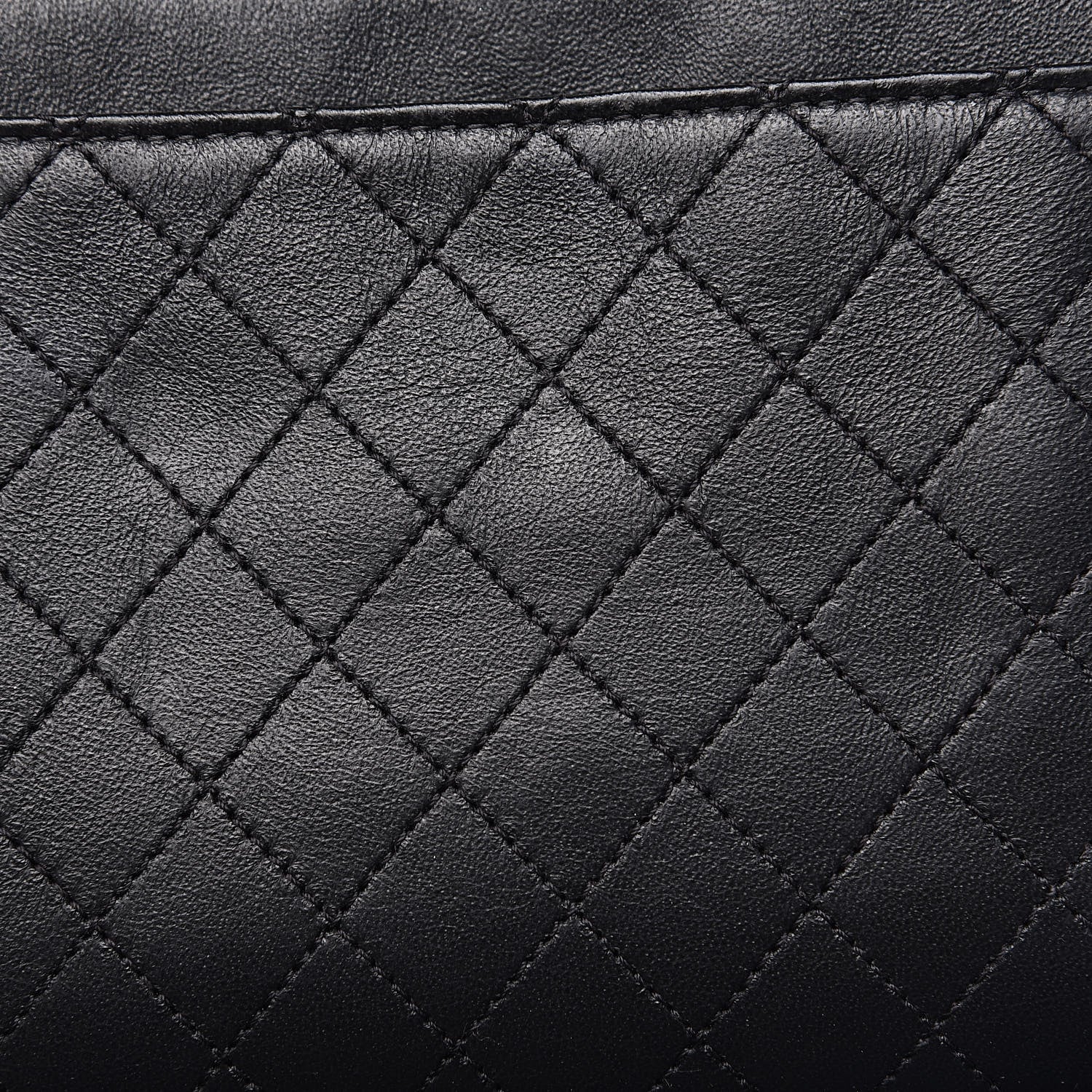 Chanel Caviar Quilted Large CC Filigree Vanity Case Navy Black 11 of 16