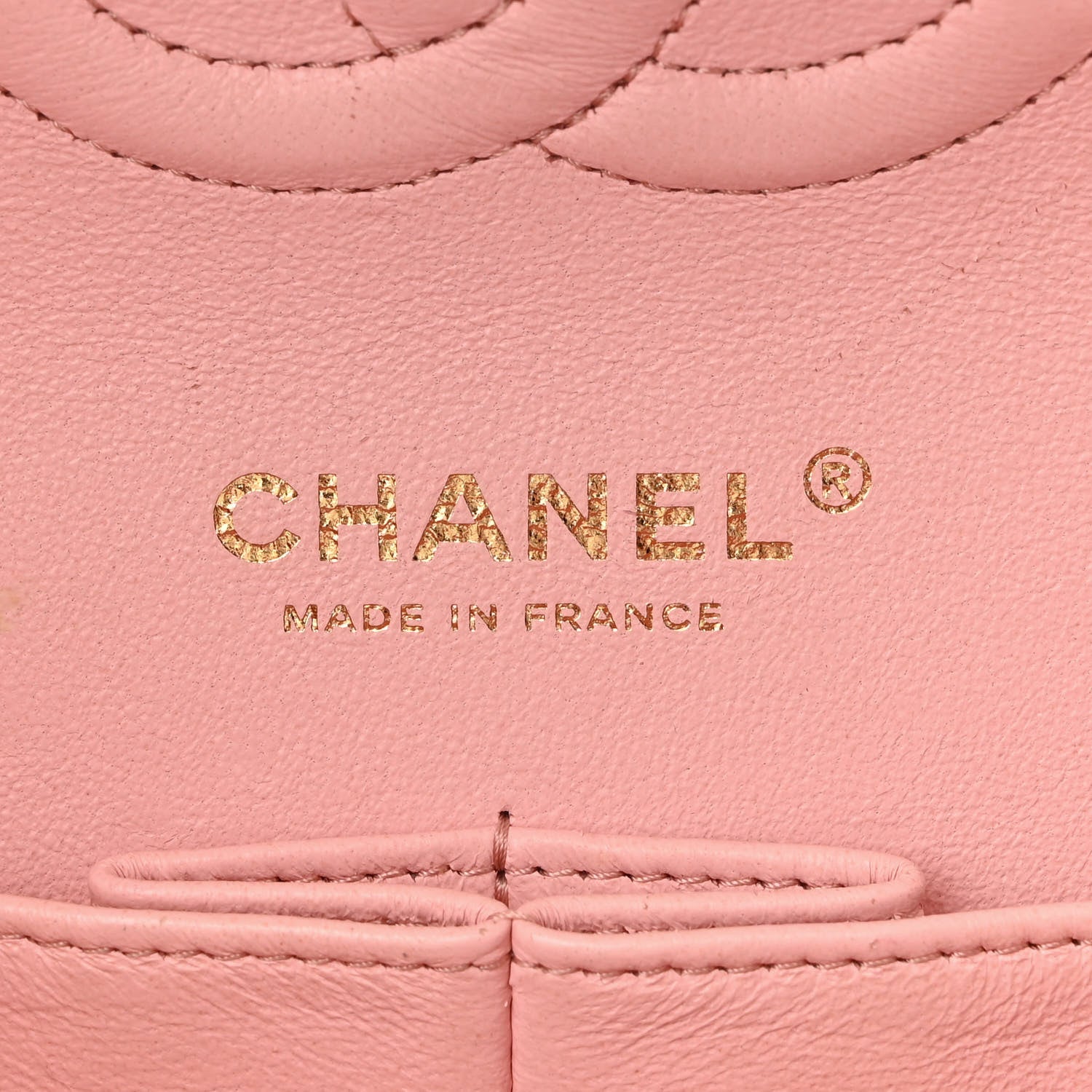 Chanel Satin Paris Cuba Cigare Print Medium Double Flap Pink 7 of 11