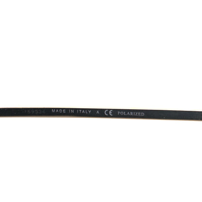 Chanel Aviator CC Sunglasses 4189-T-Q Gold 4 of 5