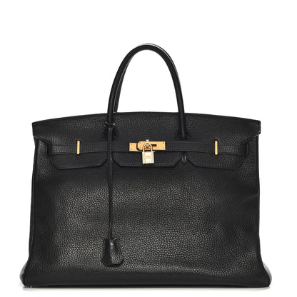 Hermes Togo Birkin 40 Black 1 of 32