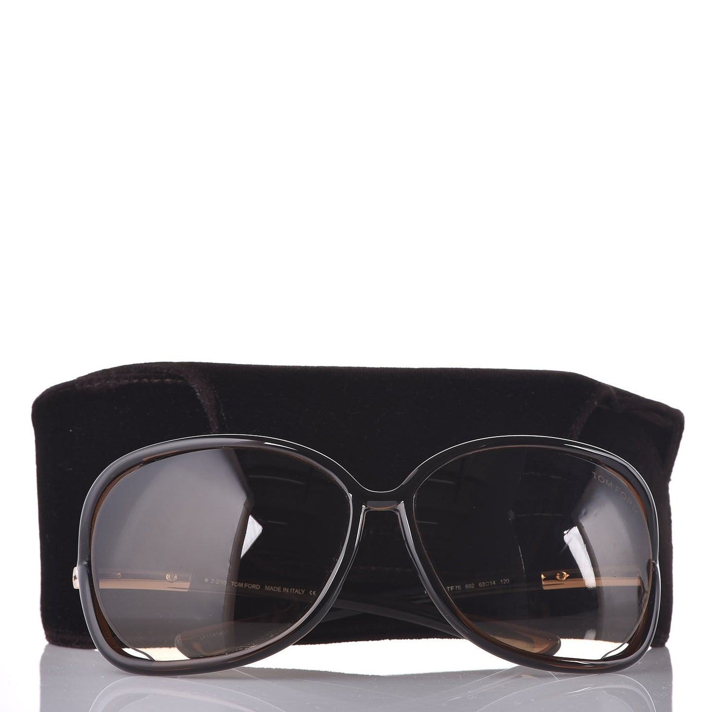 Raquel Sunglasses TF76 Dark Brown
