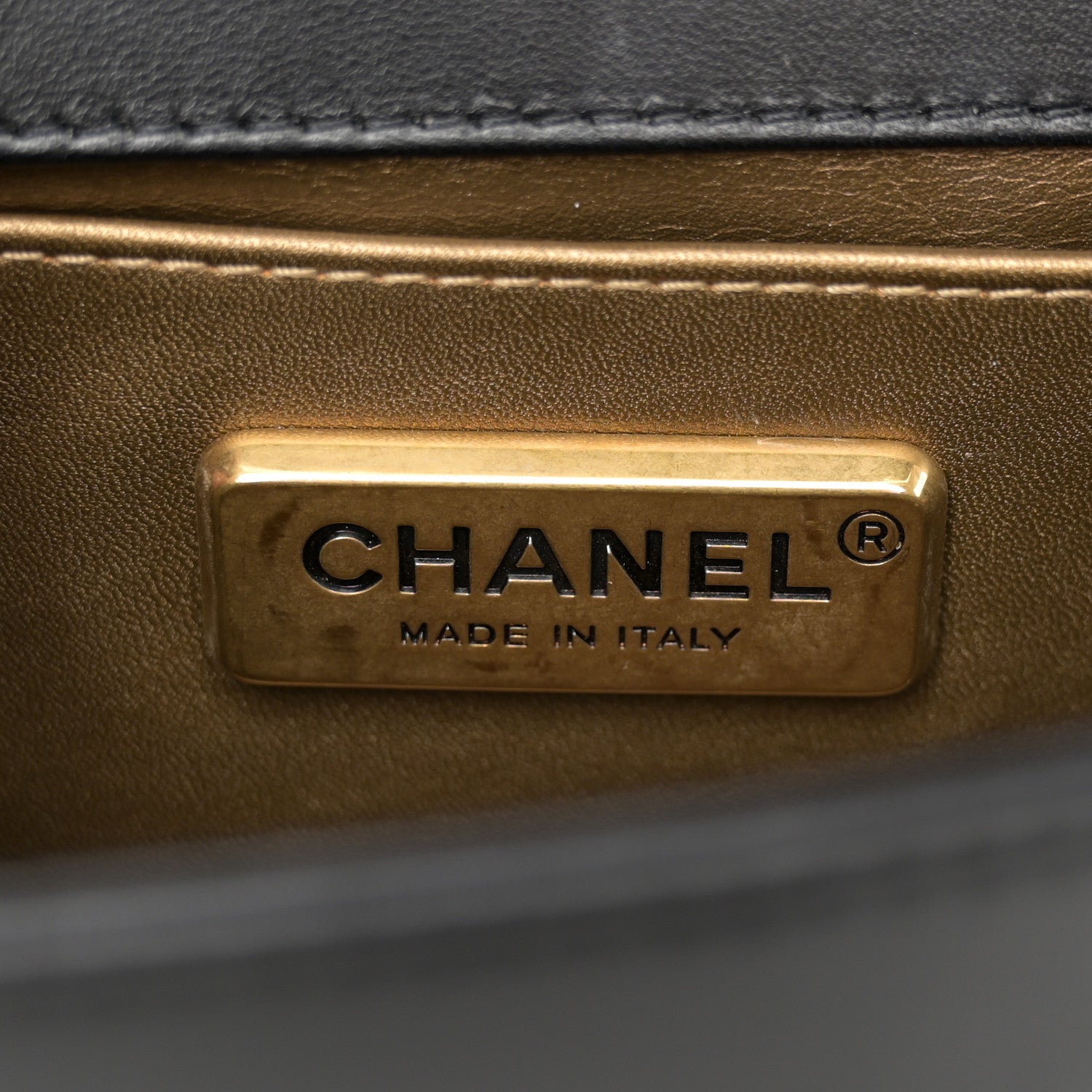 Chanel Snakeskin Medium Chain Around Boy Flap Copper 6 of 11