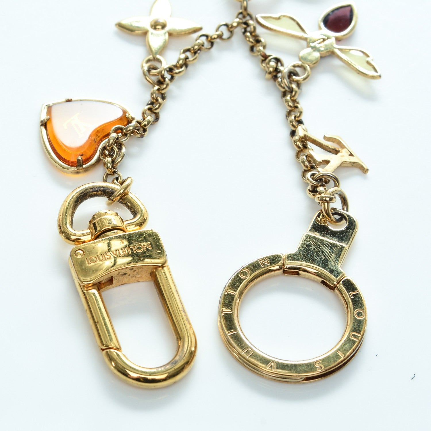 Louis Vuitton Bee Flower Chain Key Charm 3 of 4