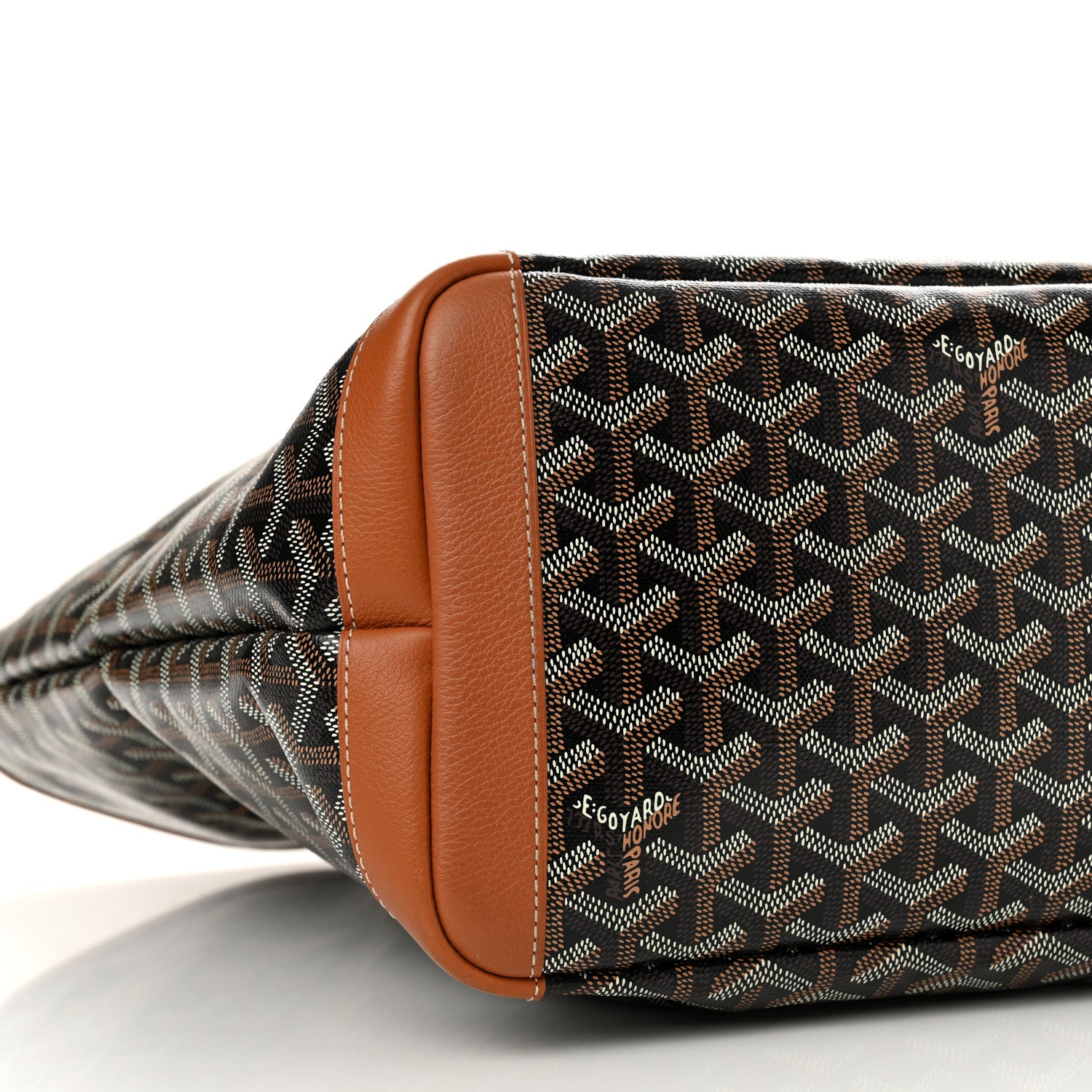Goyard Goyardine Artois MM Black Gold 9 of 14
