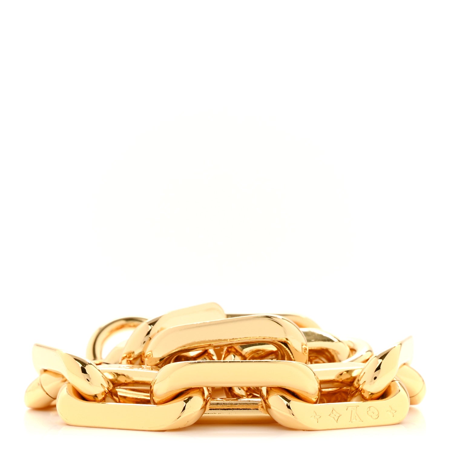 Louis Vuitton Metal Coussin Chain Strap Gold 2 of 3