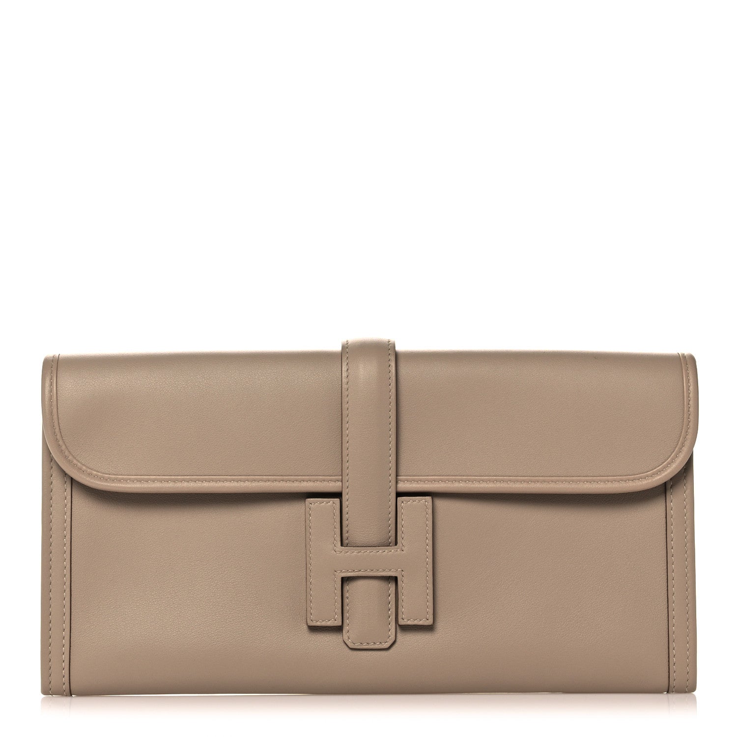 Hermes Swift Jige Elan 29 Clutch Gris Asphalte 1 of 10